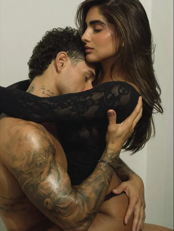 Hugo García e Isabella Ladera en sexy sesión de fotos / Instagram Hugo García e Isabella Ladera en sexy sesión de fotos / Instagram
