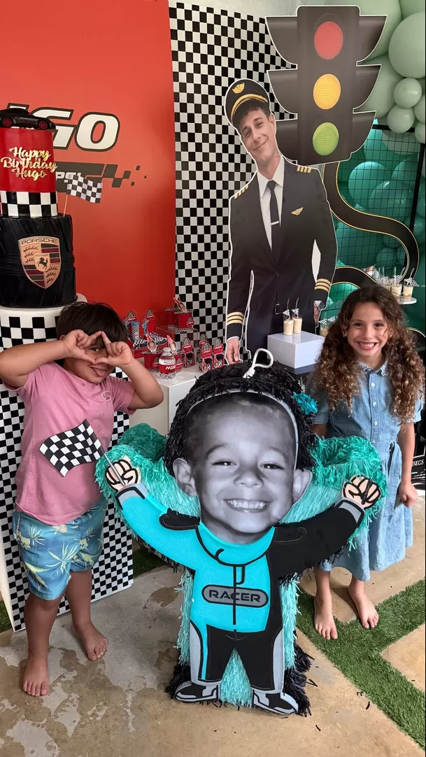 La temática de la fiesta sorpresa de Hugo García / Instagram