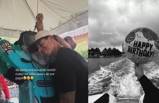 Hugo García fue sorprendido por Isabella Ladera / Instagram