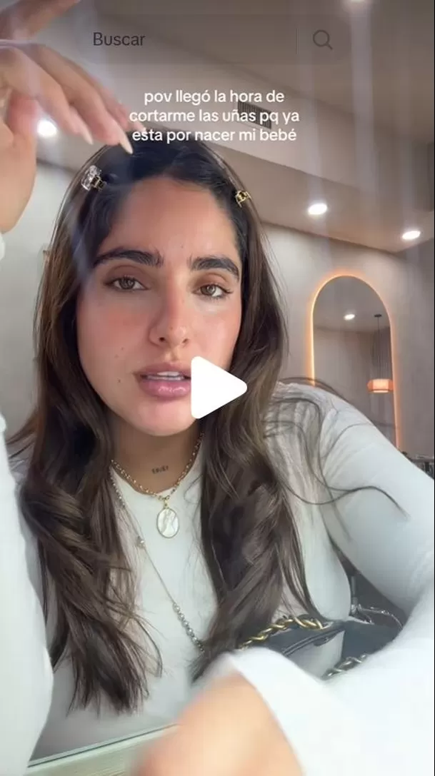 La influencer compartió un video en TikTok donde aseguró que se encuentra en los últimos preparativos antes de la llegada de su bebé. Video: TikTok @isalavenezolanaa