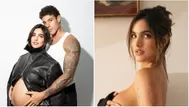 Isabella Ladera impacta con semidesnudo para despedir embarazo