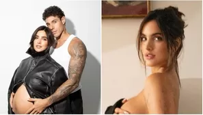 Isabella Ladera impacta con semidesnudo para despedir pancita de embarazo / IG isabella.ladera