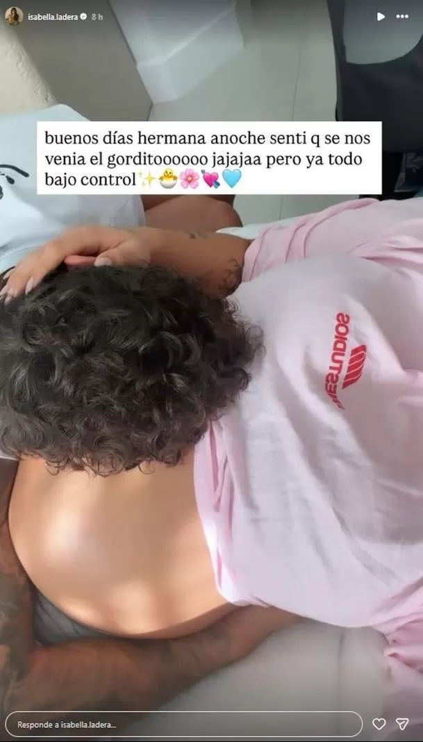 Isabella Ladera sufre tremendo susto en su embarazo con Hugo García / IG: isabella.ladera Isabella Ladera sufre tremendo susto en su embarazo con Hugo García / IG: isabella.ladera