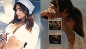 Isabella Ladera y Hugo García dieron la exclusiva sobre el embarazo a reconocida revista extranjera. Video: Instagram