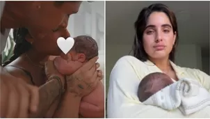 Isabella Ladera reaccionó a regalo de un seguidor para su bebé con Hugo García / IG: Isabeella
