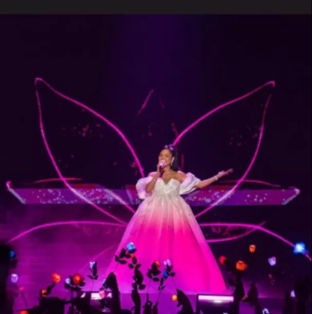 Natti Natasha reveló el sexo de su bebé durante los Premios Juventud en septiembre de este año / Captura Natti Natasha reveló el sexo de su bebé durante los Premios Juventud en septiembre de este año / Captura