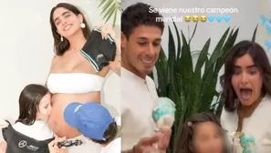 Hugo García e Isabella Ladera esperan un niño. Foto: Instagram / TikTok