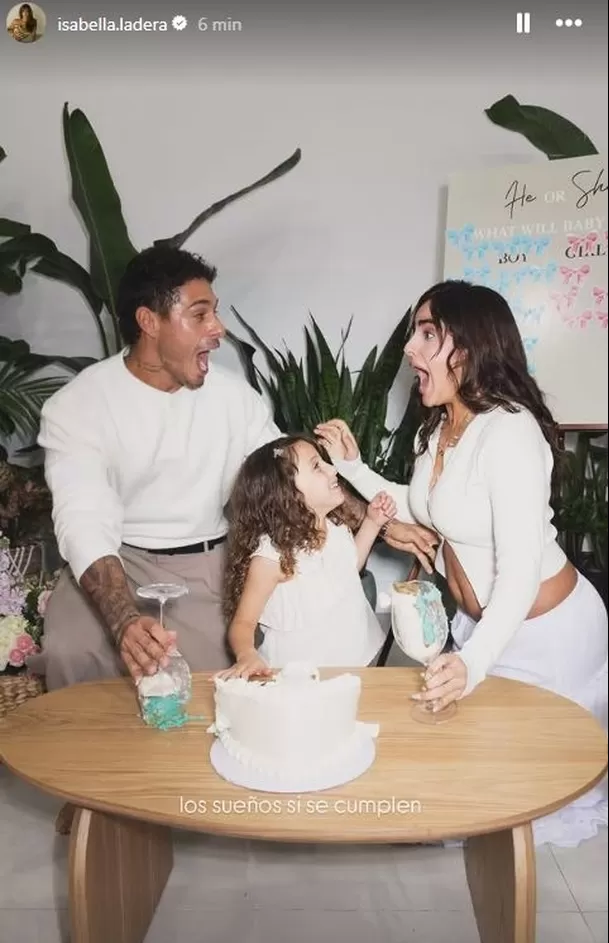 Hugo García e Isabella Ladera tendrán un niño / Instagram Hugo García e Isabella Ladera tendrán un niño / Instagram