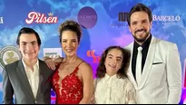 Virna Flores e Ismael La Rosa con sus hijos / América Televisión / Instagram