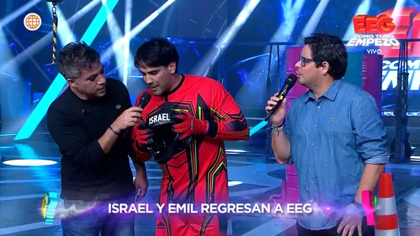 Israel Dreyfus regresó a EEG y sorprendió con fuerte reclamo en vivo. Fuente: AméricaTV