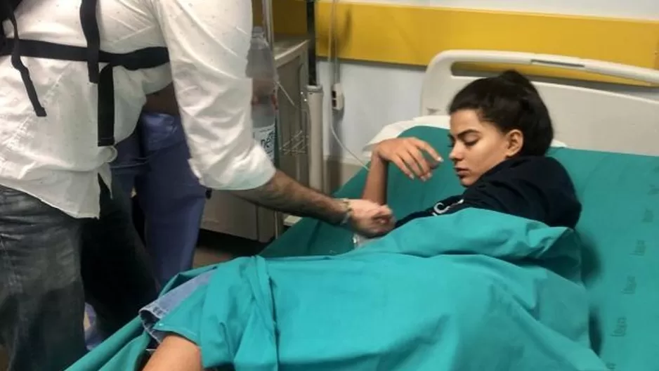 Ivana Yturbe sufri&oacute; una descompensaci&oacute;n y fue llevada de emergencia a un hospital en Italia / Foto: Difusi&oacute;n