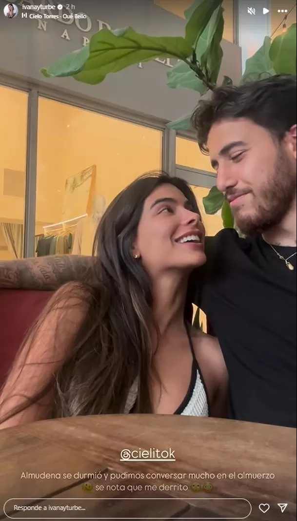 Ivana Yturbe luce enamorada de Beto da Silva en sus redes sociales. Fuente: Instagram