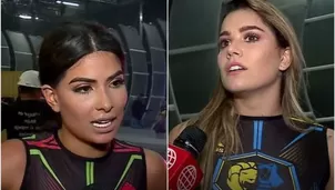 Ivana Yturbe y Alessandra Lama se enfrentaron en el juego ‘Toca y saca’