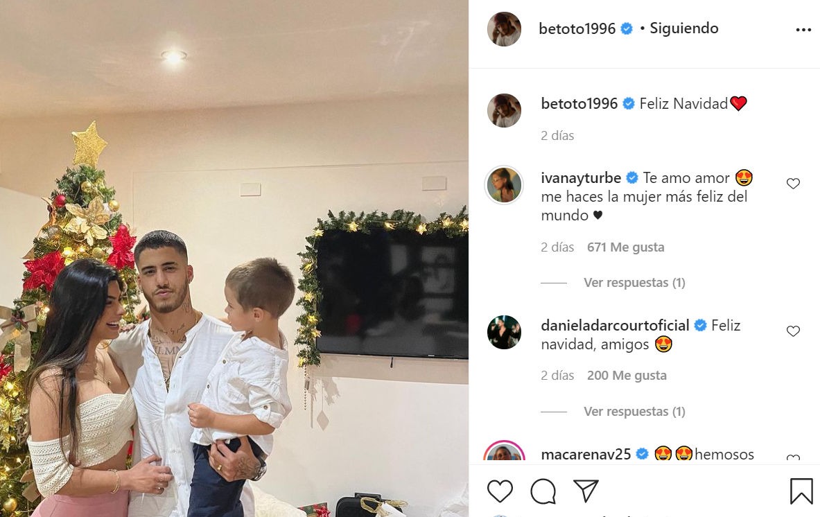 Ivana Yturbe y Beto Da Silva pasaron Navidad juntos y luego viajaron a Brasil para recibir el Año Nuevo