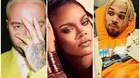 J Balvin recibe duras críticas por apoyar a Chris Brown, cantante que golpeó a Rihanna 