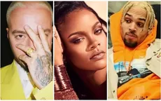 J Balvin recibe duras críticas por apoyar a Chris Brown, cantante que golpeó a Rihanna  - Noticias de chris-brown