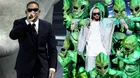 Will Smith volvió a vestirse de su personaje de 'Hombres de Negro' como invitado de J Balvin en famoso festival