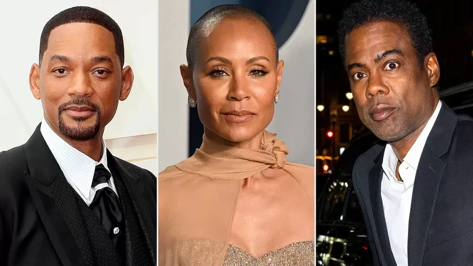 Jada Pinkett reveló que Chris Rock la invitó a salir al creer que estaba divorciándose de Will Smith. Fuente: AFP