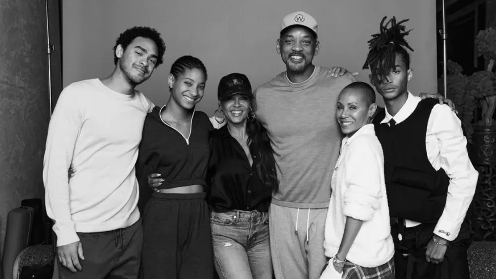 Will Smith y Jada Pinkett celebraron junto a su familia el Día de Acción de Gracias. Fuente: Instagram