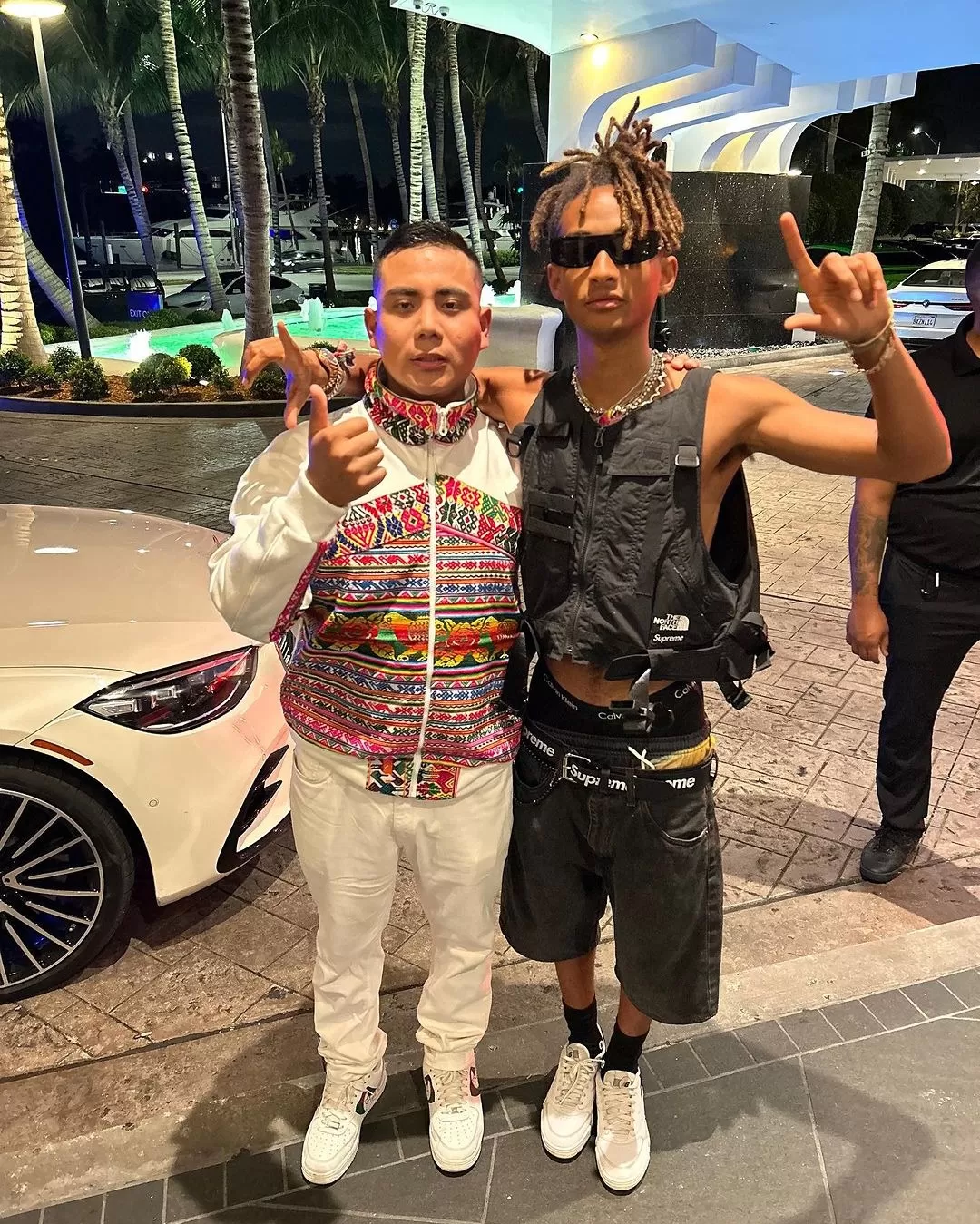 Brawans Zamalloa y Jaden Smith / Foto: IG Brawans Zamalloa