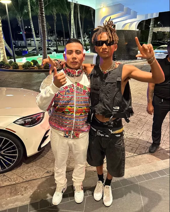 Brawans Zamalloa y Jaden Smith / Foto: IG Brawans Zamalloa