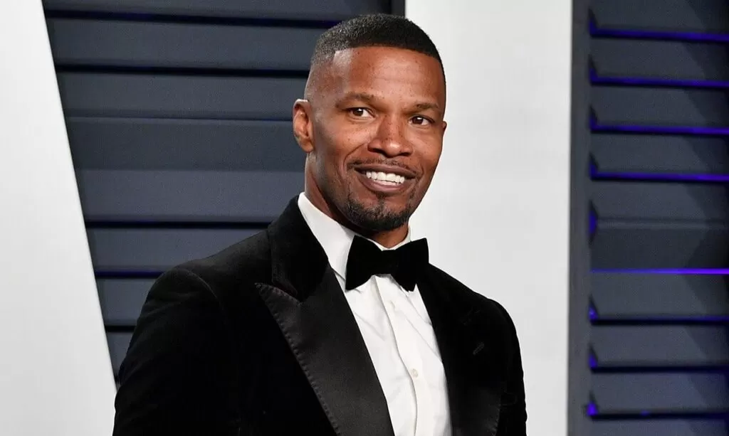 Jamie Foxx  reapareció en público tras ser hospitalizado. Fuente: AFP