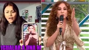 Janet Barboza 'destruye' a mamá de Milenka Nolasco tras insultos / América Hoy