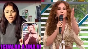 Janet Barboza 'destruye' a mamá de Milenka Nolasco tras insultos / América Hoy