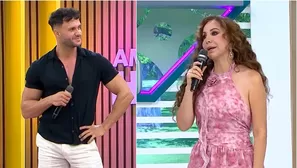 Fabio Agostini visitó el set de 'América Hoy'. Foto y video: América TV