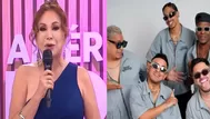 ¿Janet Barboza se incomodó con reaparición EN VIVO de Barrio Fino?