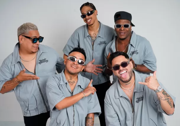 La orquesta Barrio Fino se presentó en 'América Hoy'. Foto: Instagram