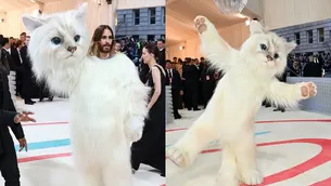 Jared Leto. Met Gala 2023 / Foto: AFP / Video: @dopehq