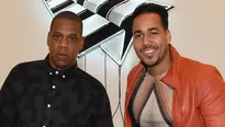 Jay Z y Romeo Santos. Foto: Univisión 