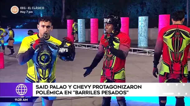 Said Palao se enfrentó a Chevy en 'Esto es guerra' Said Palao se enfrentó a Chevy en 'Esto es guerra'