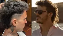 Gino Assereto se sometió a nuevo cambio de look. Fuente: Instagram/GinoAssereto/PedroAraujo