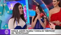 Jazmín Pinedo, Natalie Vértiz, Valeria Piazza y Choca conocieron a sus dobles 