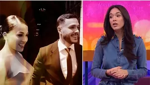 Onelia Molina asistió a la boda de Alejandra Baigorria y Said Palao tras limar asperezas, sin embargo una nueva polémica hizo tambalear su relación con Mario Irivarren. Foto y video: América TV