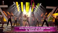 Jazmín Pinedo llegó a la gran final de Reinas del Show 