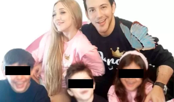 Jean Paul Santa María y Romina Gachoy tienen un hijo en común, pero también criaron a los niños que el cantante tuvo con Angie Jibaja