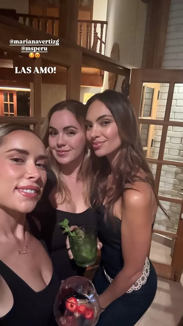 Ale Venturo acompañó a Natalie Vértiz y a Yaco eskenazi en su fiesta de cumpleaños/Foto: Instagram