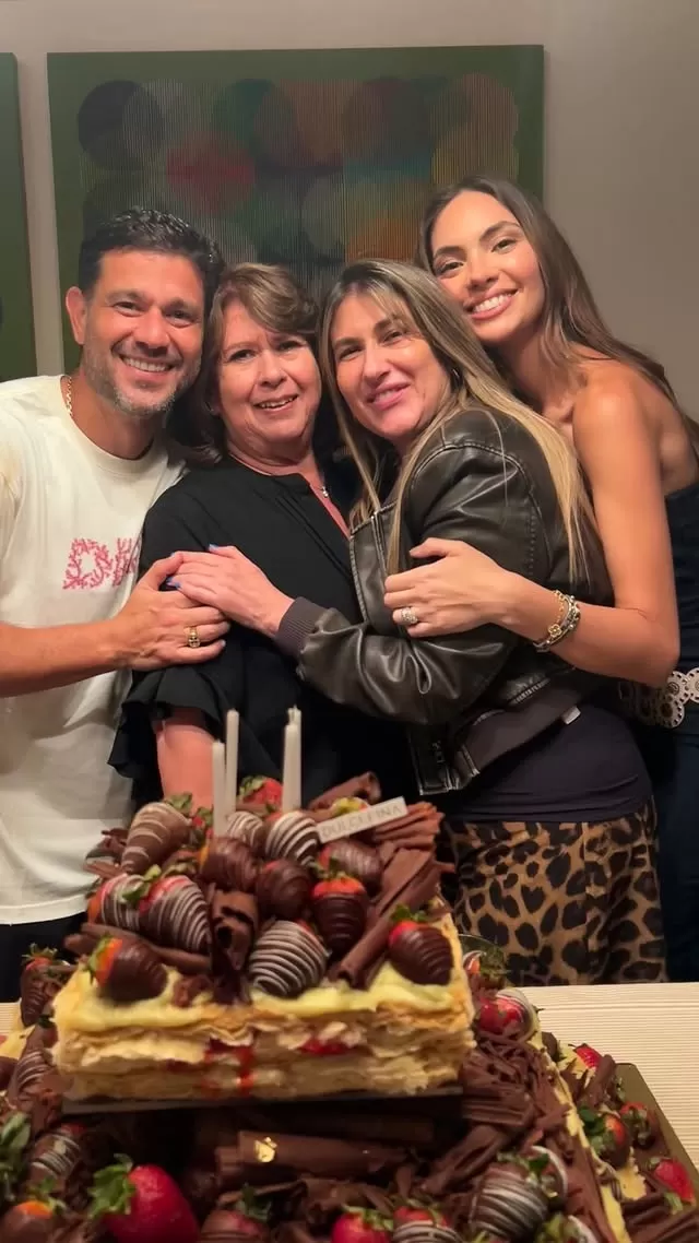 Natalie Vértiz sorprenidó a Yaco Eskenazi por su cumpleaños/Foto: Instagram