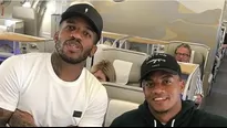 Jefferson Farfán y André Carrillo