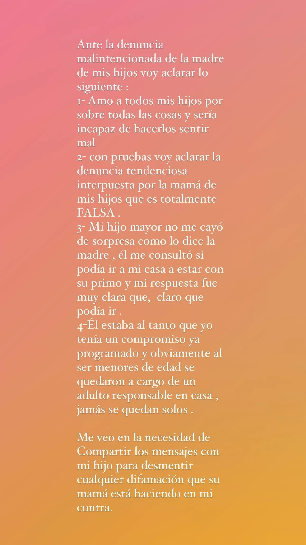 Comunicado de Jefferson Farfán tras denuncia de Melissa Klug / Instagram