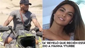 Jefferson Farfán e Ivana Yturbe (Foto: Captura América TV)