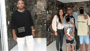 Jefferson Farfán festejó el Día del Padre acompañado de sus cuatro hijos/Fotos y video: Instagram