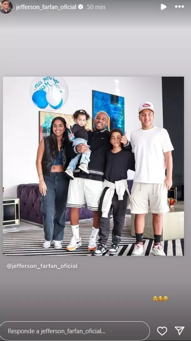 Jefferson Farfán y su respuesta a Melissa Klug / Instagram Jefferson Farfán y su respuesta a Melissa Klug / Instagram