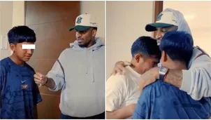 Jefferson Farfán emociona al regalar un departamento amoblado a joven promesa de Alianza Lima / IG: la_vitteri / Jefferson Farfán TV 