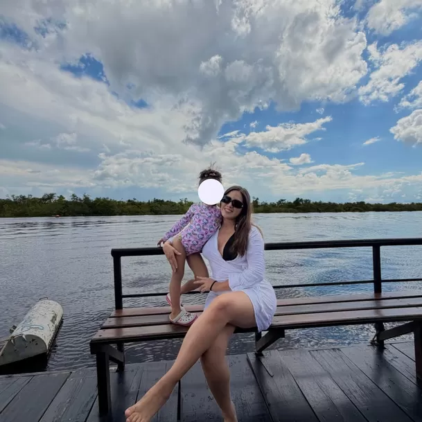 Darinka Ramírez tiene una hija con Jefferson Farfán / IG: @darinkaramirezl