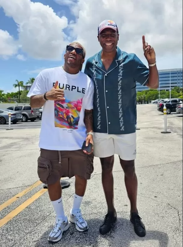 Tío y sobrino compartiendo en Miami | Imagen: Instagram