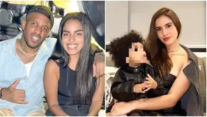 Jefferson Farfán junto a Darinka y sus dos hijas. Fuente: Instagram